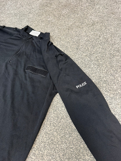 Ex Police Moisture Wicking T-Shirt Long Sleeve BADGED Film TV Uniform Display