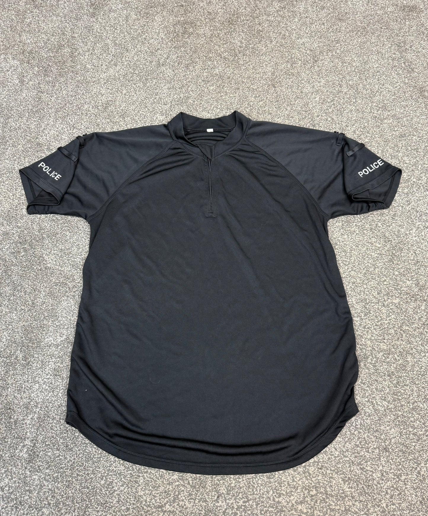 Ex Police Moisture Wicking T-Shirt Short Sleeve BADGED Film TV Uniform Display