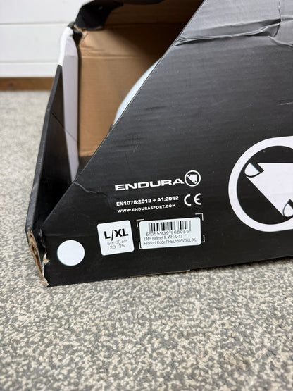 Ex Police Endura EMS Cycle Helmet Adults 58-63cm NEW