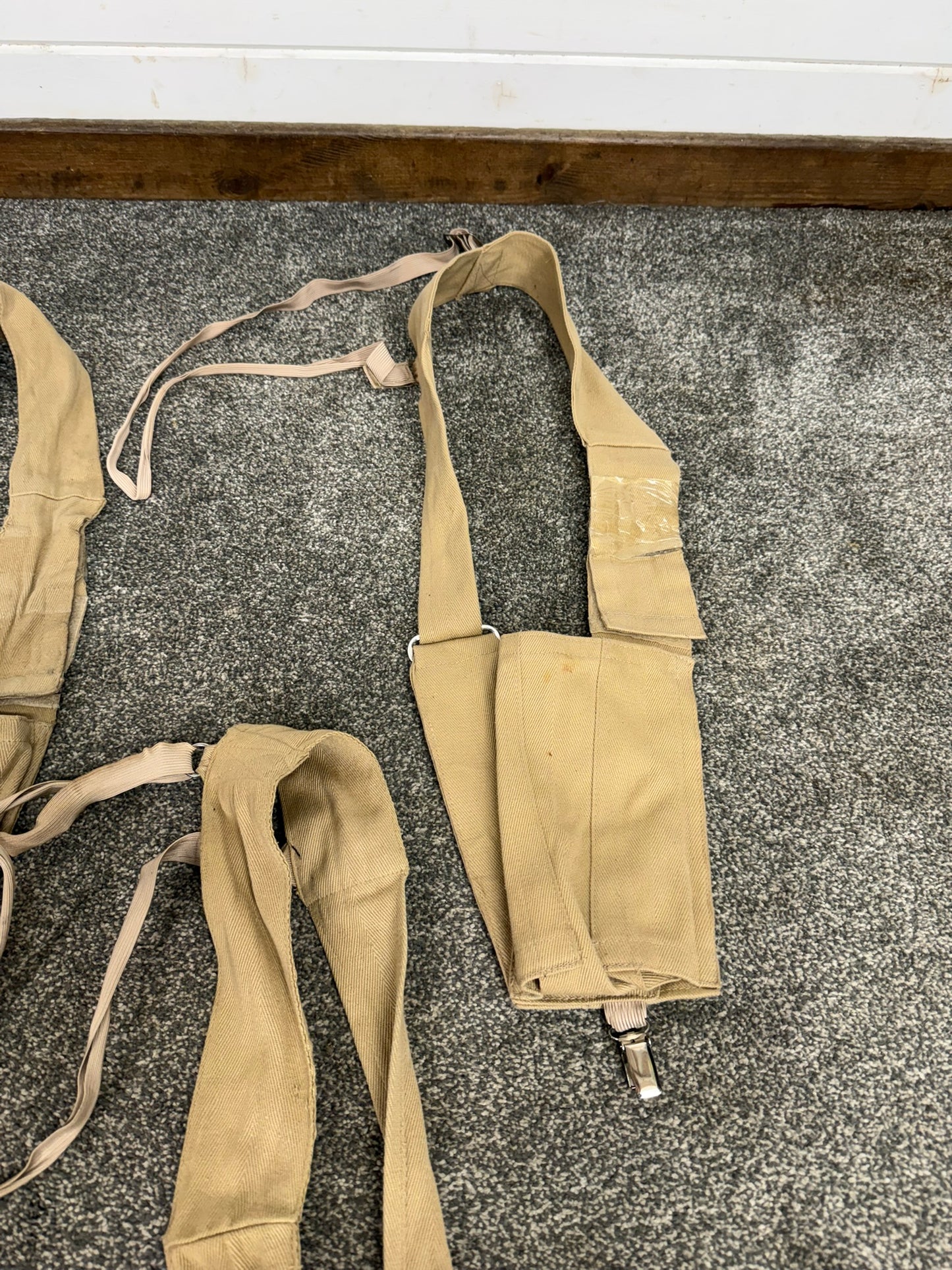 4x Ex Police Shoulder Harness Radio Pouch Job Lot Bundle Covert Security