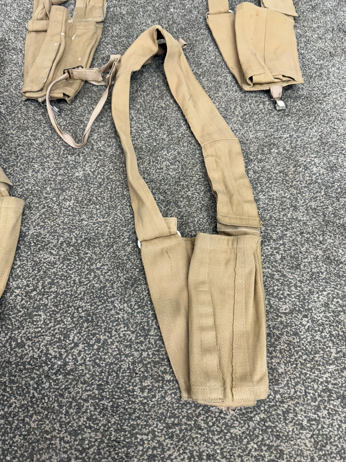 4x Ex Police Shoulder Harness Radio Pouch Job Lot Bundle Covert Security