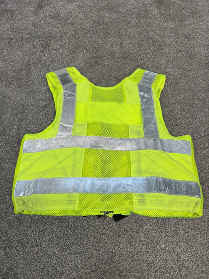 Ex Police Safariland Hi-Vis MOLLE Vest & Pouches Tactical Security Vest X LARGE