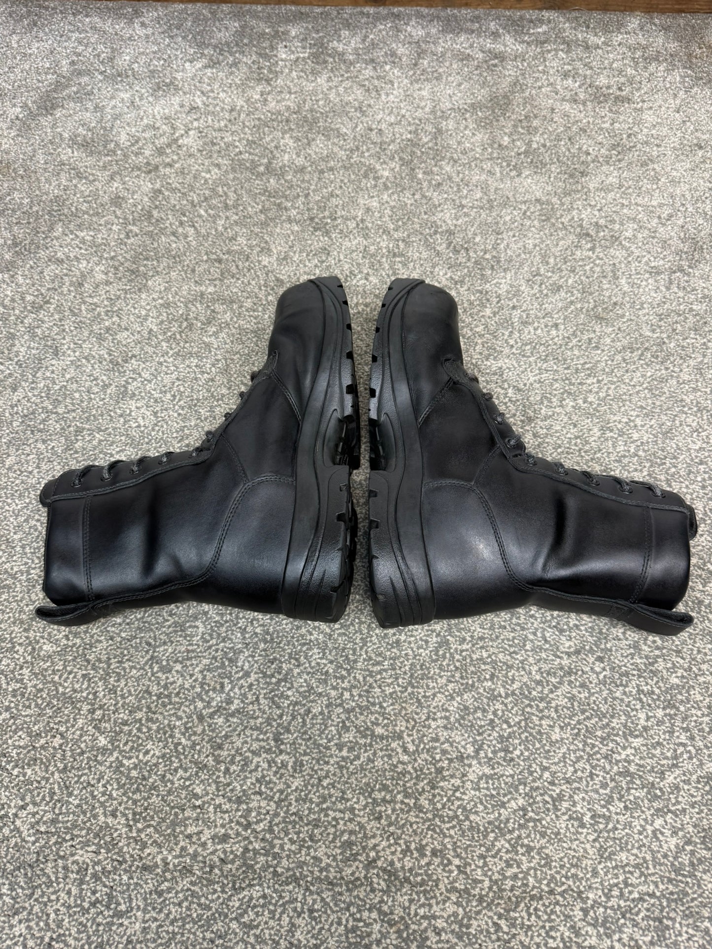 Magnum Elite Shield Met Black Leather Combat Boots UK 10.5 Ex Police Security Work