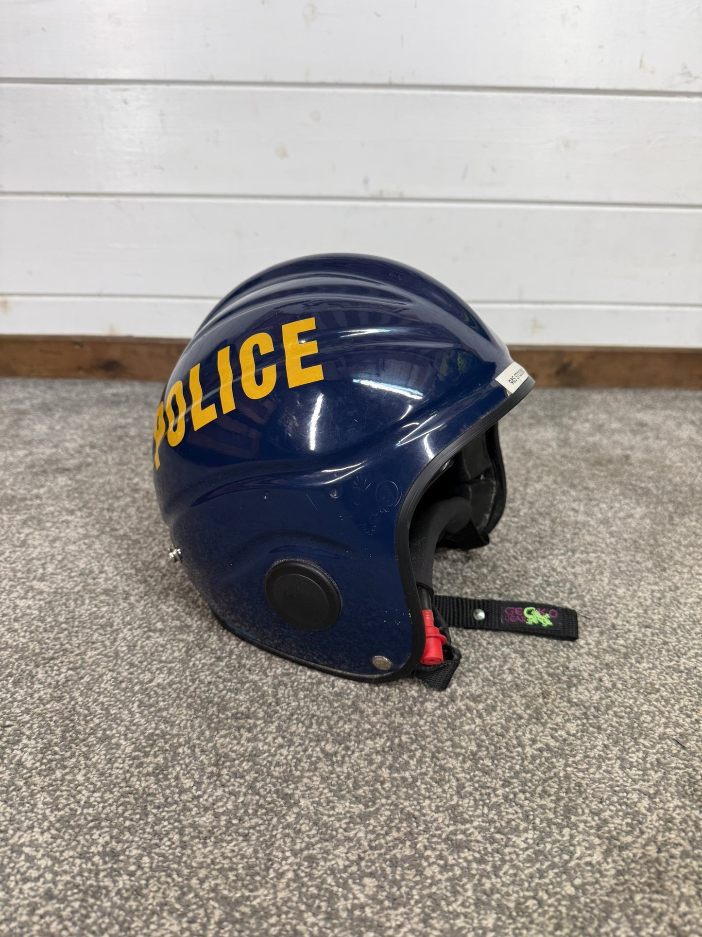 Ex Police Gecko Marine Helmet Mk10 57-62cm Collector Display TV Film Prop