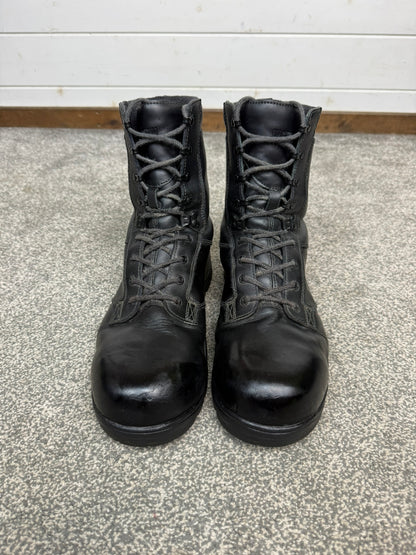 Ex Police Magnum Elite Shield Safety Boots Black Leather UK 11 Security Work