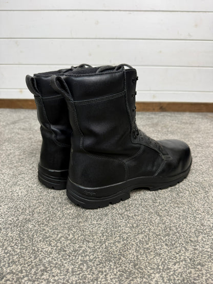Ex Police Magnum Elite Shield Safety Boots Black Leather UK 11 Security Work