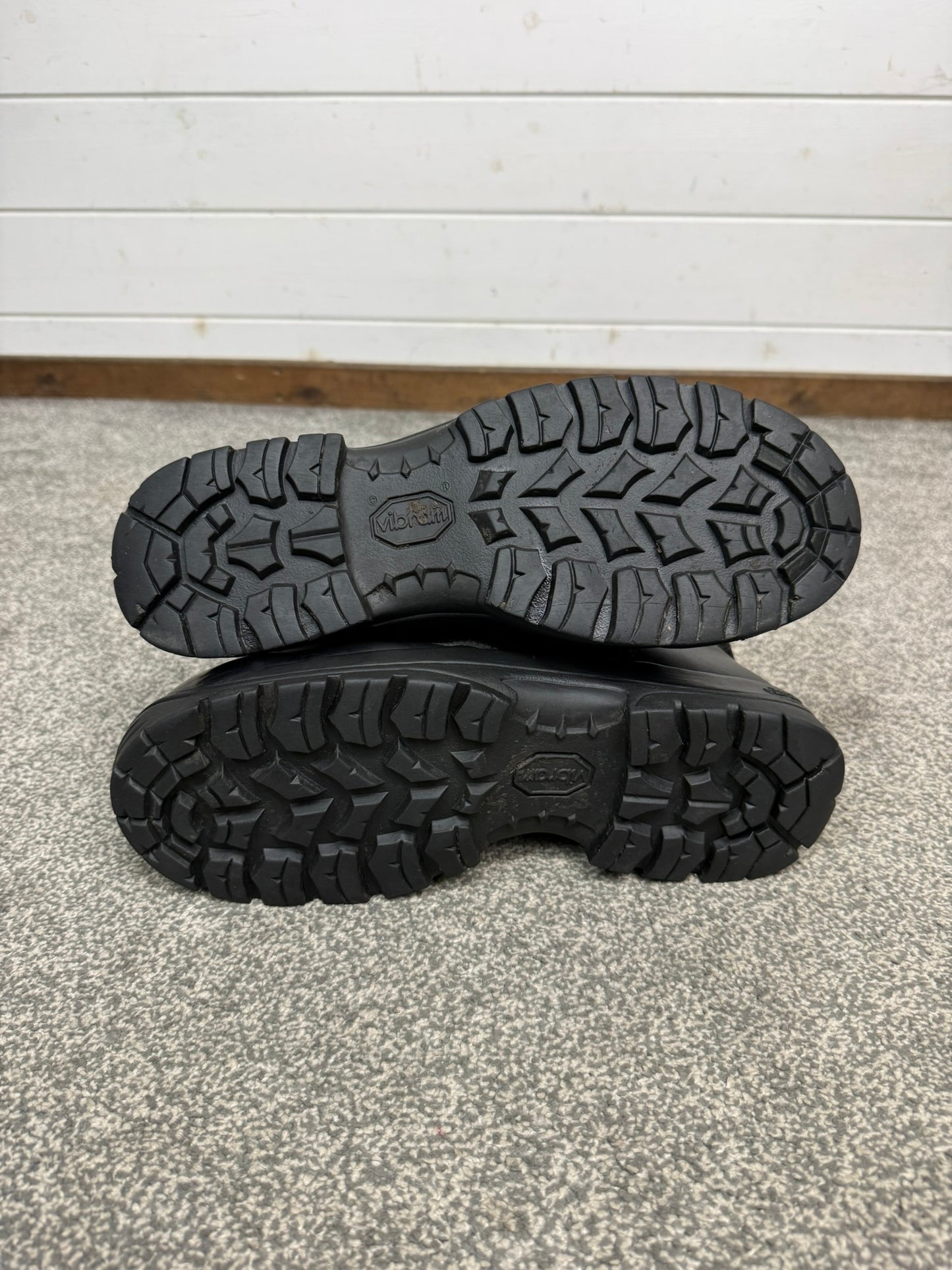 Ex Police Magnum Elite Shield Safety Boots Black Leather UK 11 Security Work