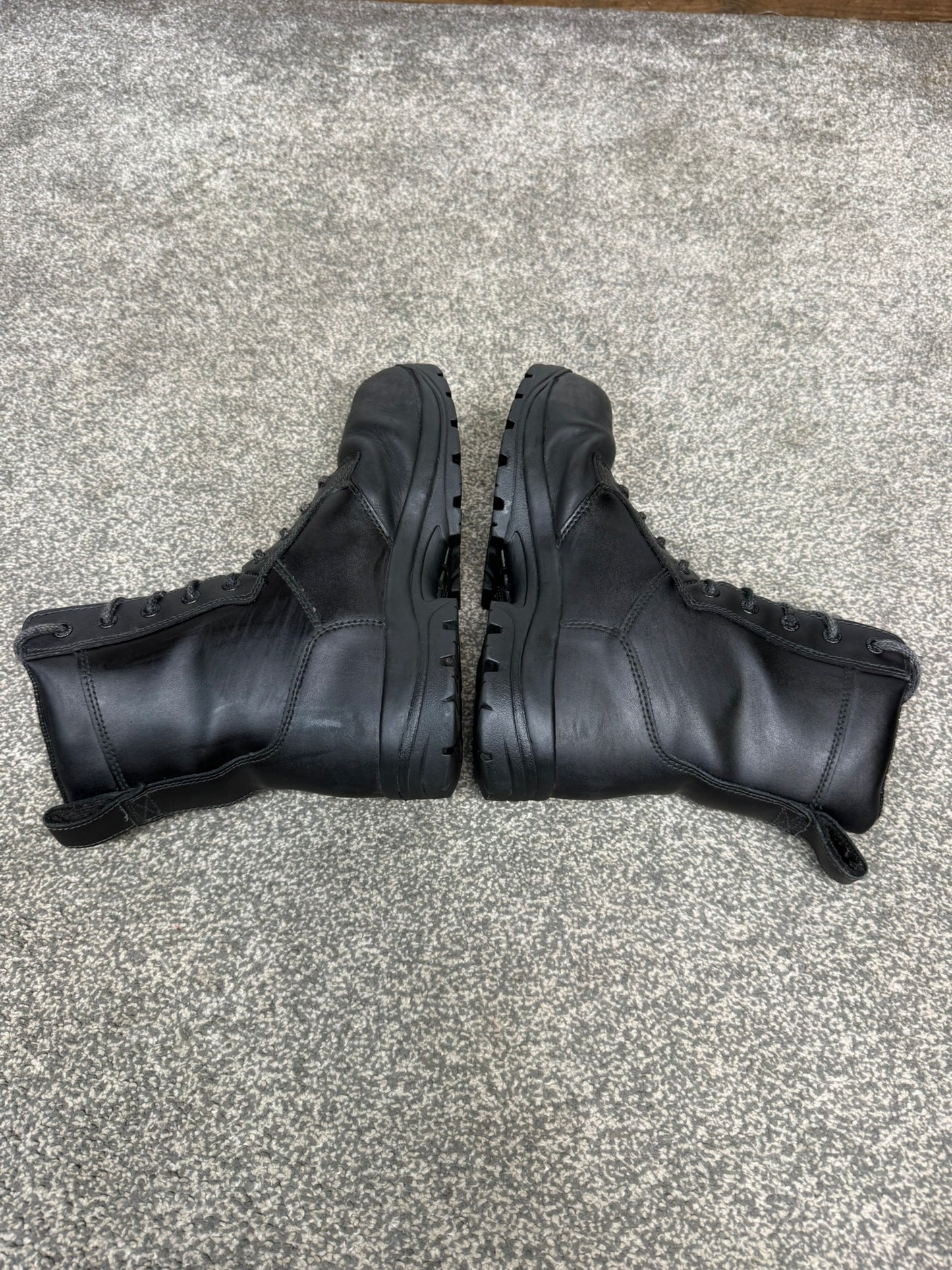 Magnum Elite Shield Met Black Leather Combat Boots UK 7 Ex Police Security Work