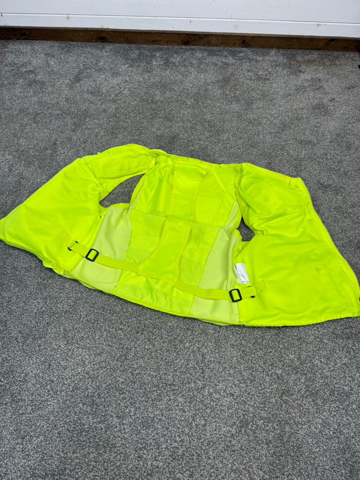 Ex Police Hi Vis Utility Vest & Pouches Model 774 Left Handed Patrol SIA Security
