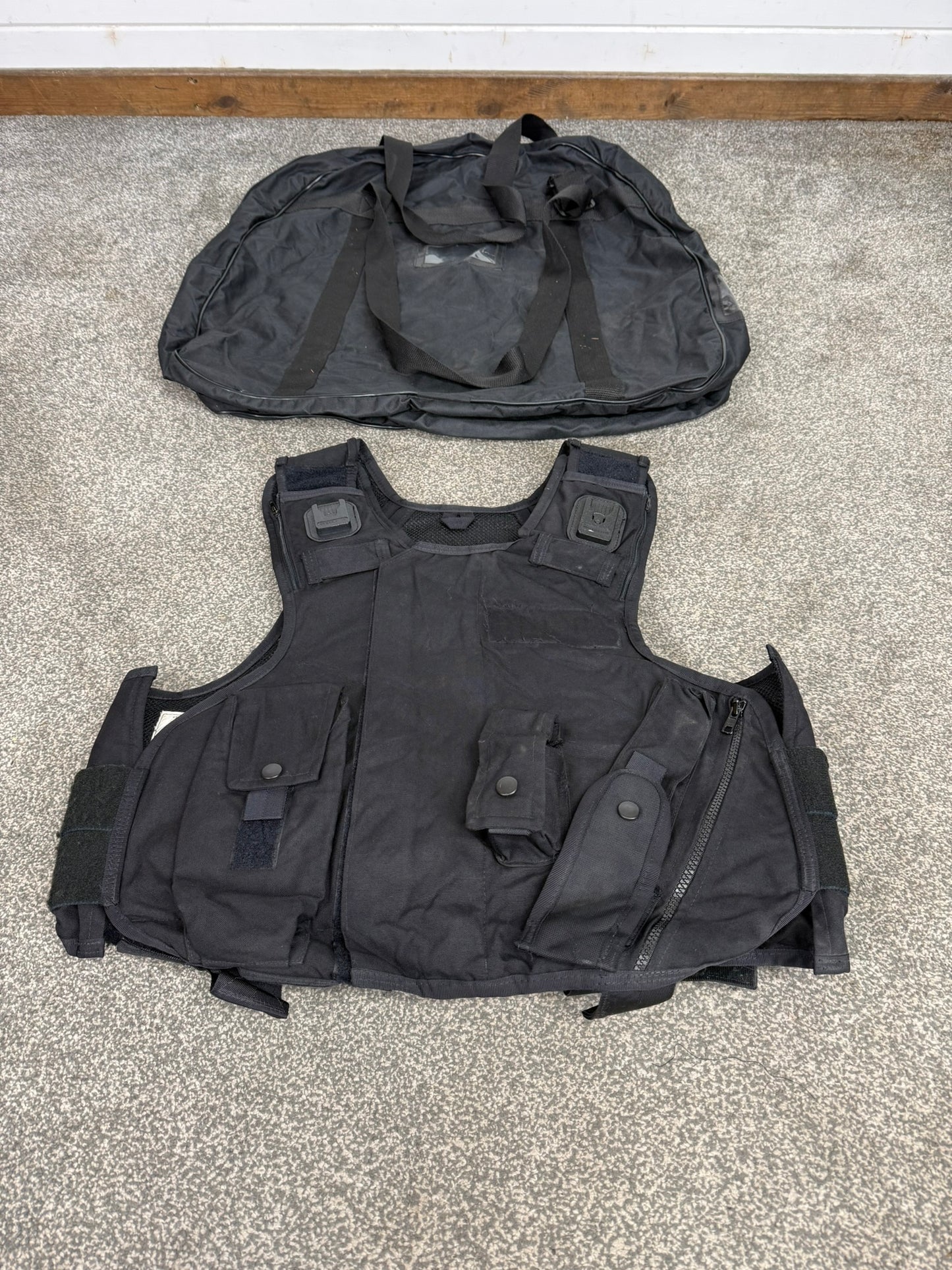 Ex Police Highmark Body Armour Vest Anti Stab & Ballistic HG1A & KR1 Large Security Film