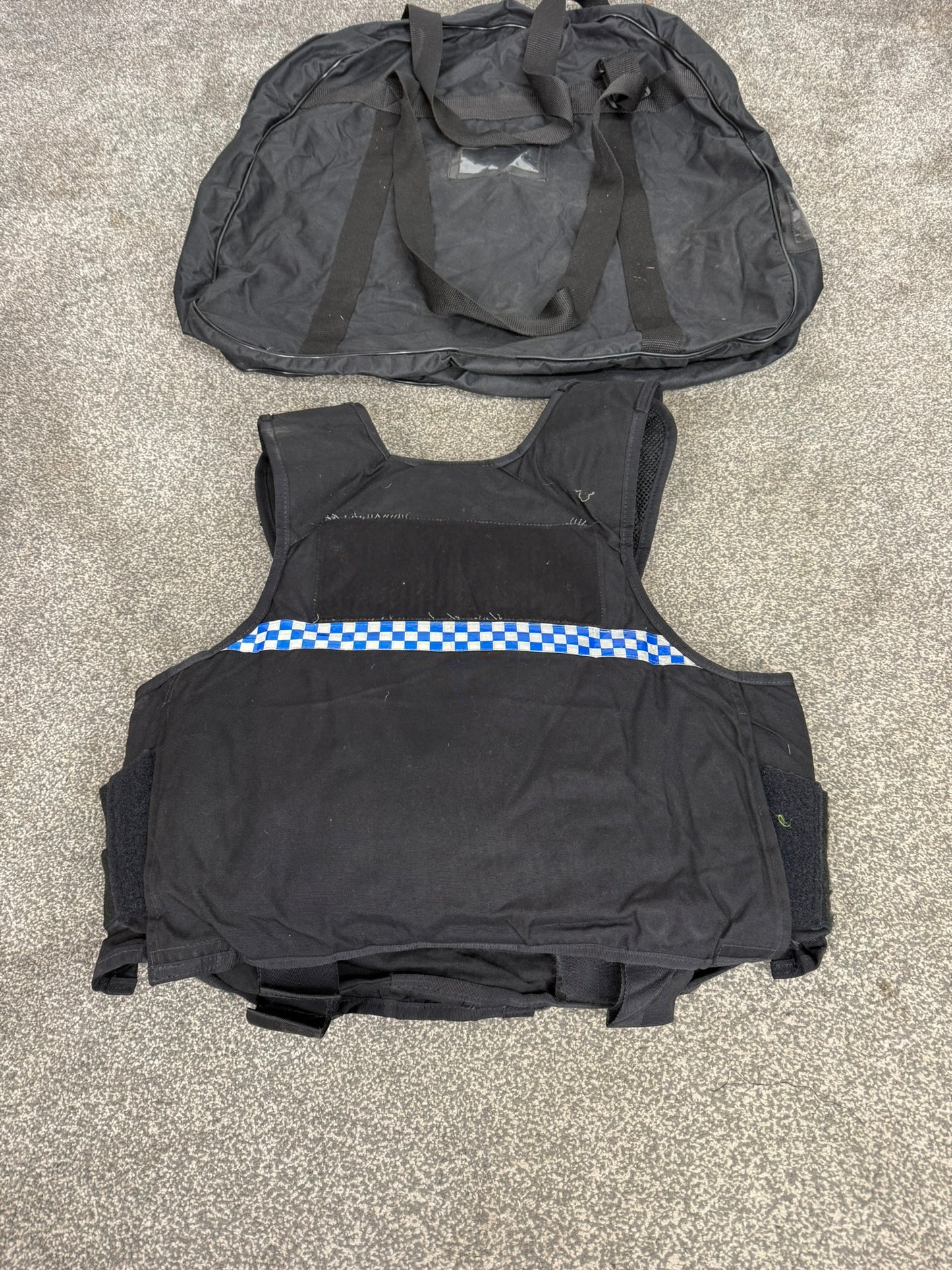 Ex Police Highmark Body Armour Vest Anti Stab & Ballistic HG1A & KR1 Large Security Film