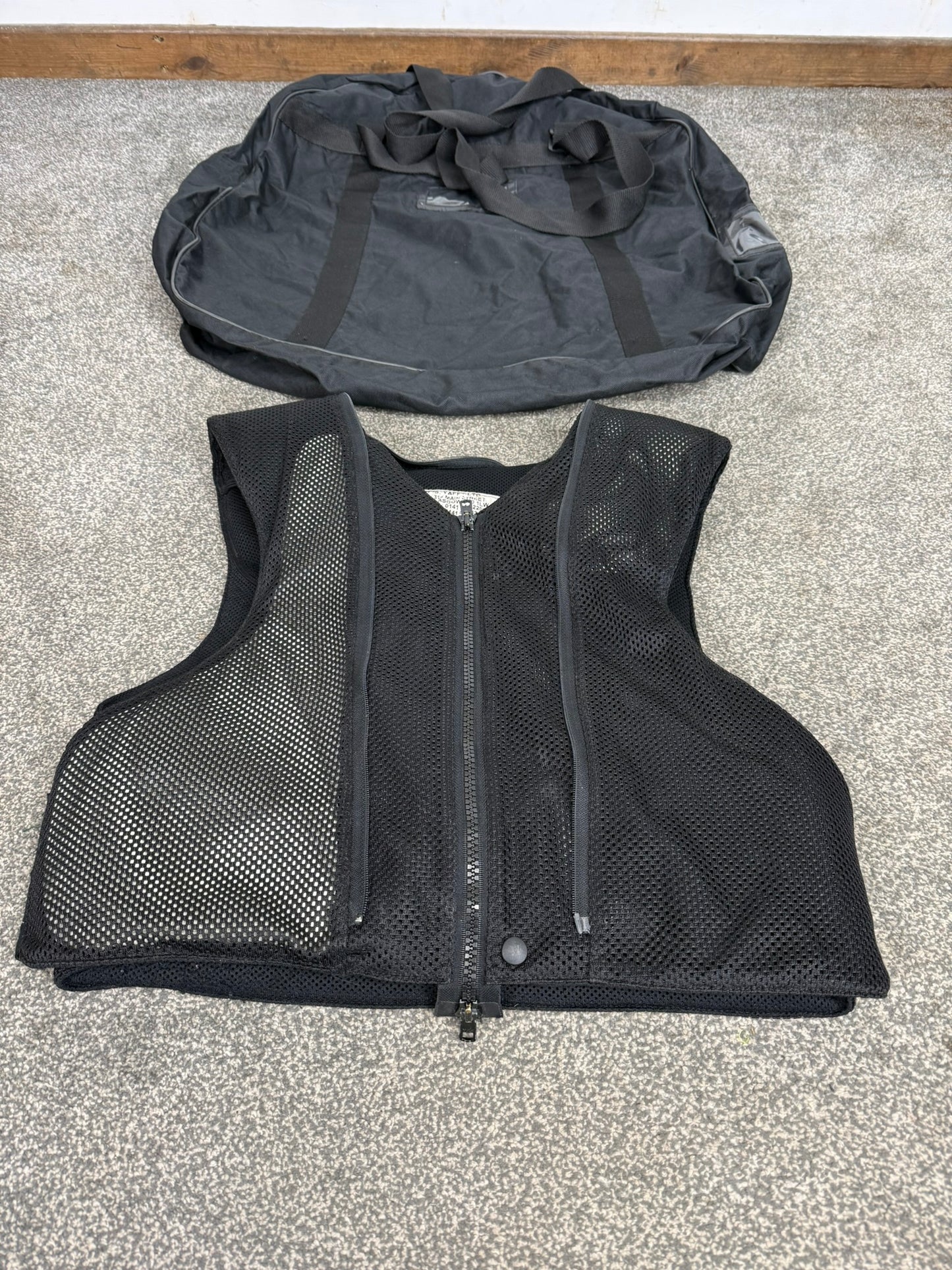 Ex Police Meggitt Yaffy Body Armour Vest Anti Stab & Ballistic HG1A & KR2 Medium Security