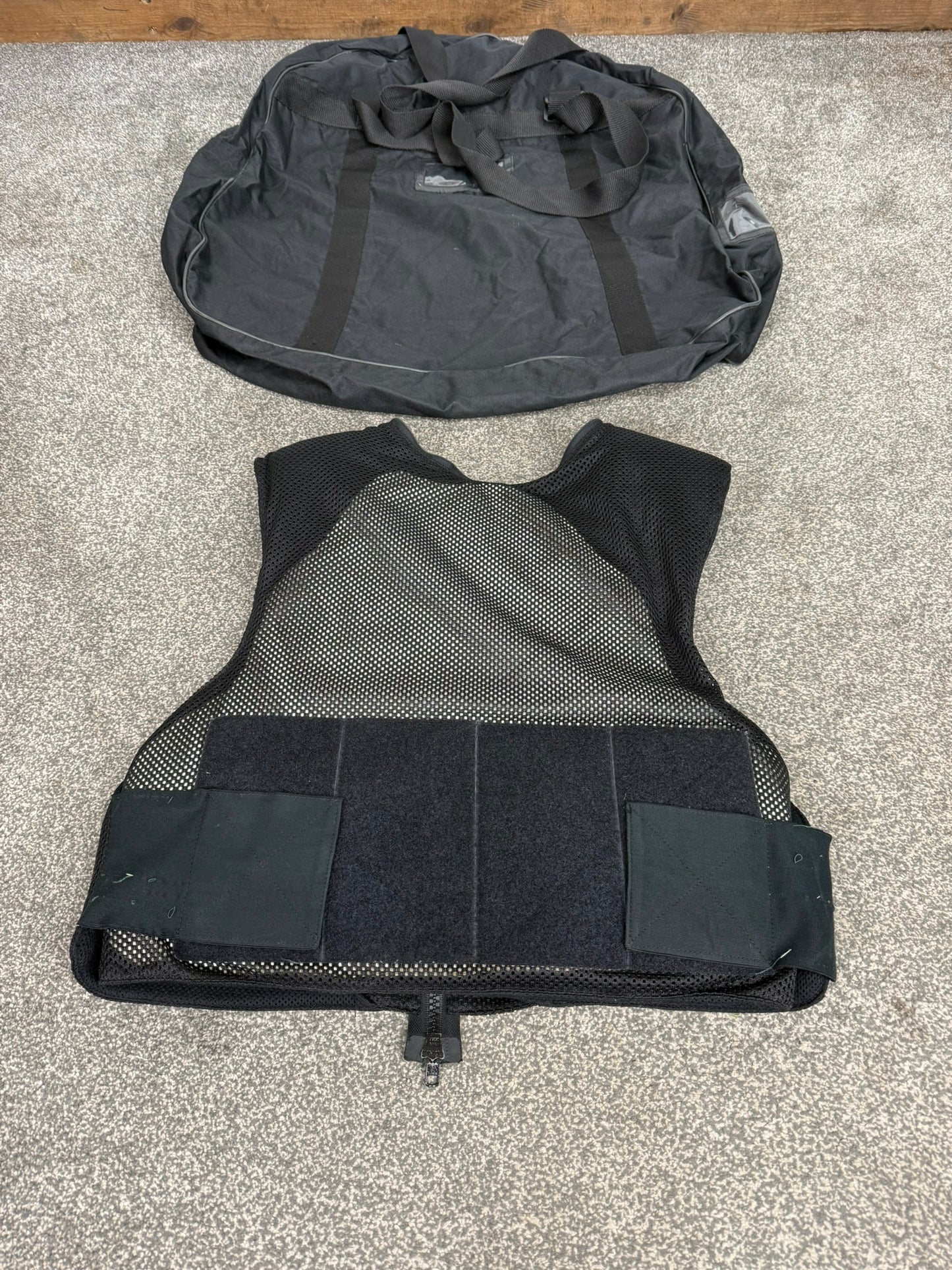 Ex Police Meggitt Yaffy Body Armour Vest Anti Stab & Ballistic HG1A & KR2 Medium Security