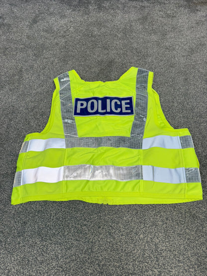 Ex Police Hi Vis Equipment Tac Vest BADGED Utility Vest & Pouches Model 774 - X Large