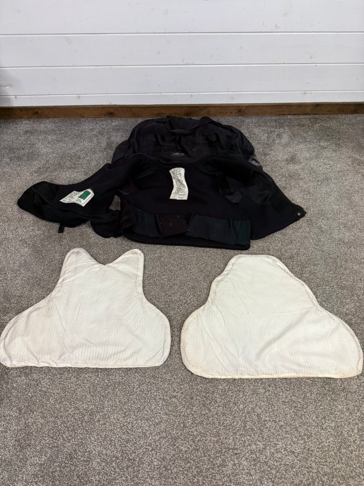 Ex Police Meggitt Yaffy Body Armour Vest Anti Stab & Ballistic HG1A & KR2 Medium Security