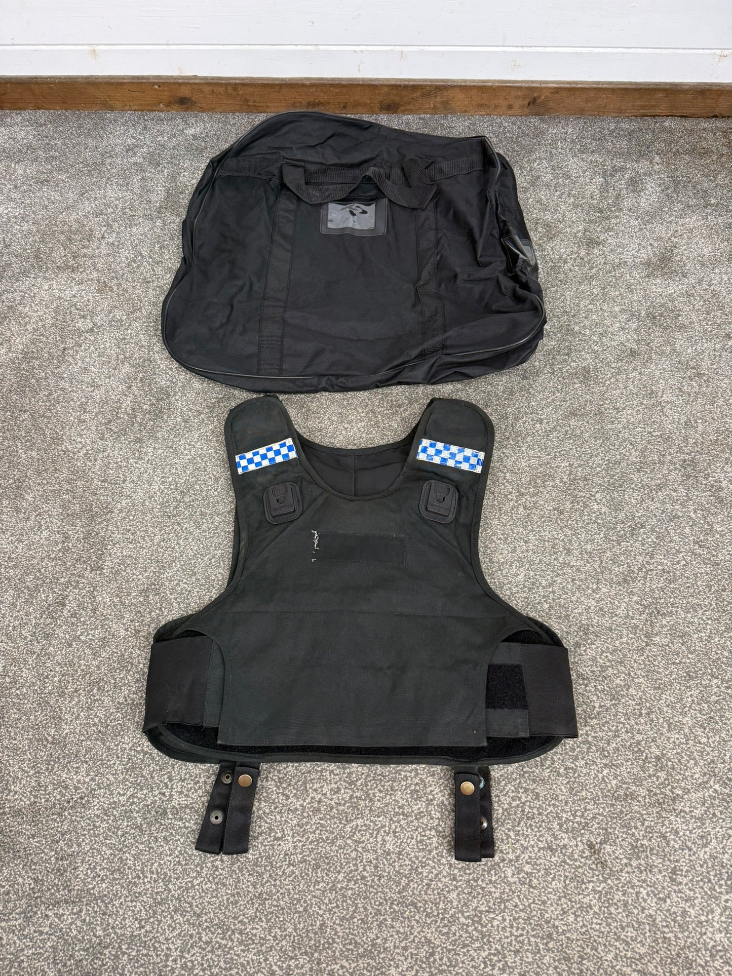 Ex Police Mehler Body Armour Vest Anti Stab & Ballistic HG1A & KR1 Security - Small
