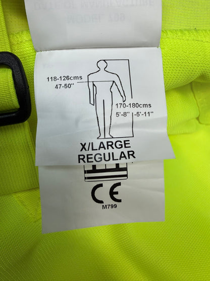 Ex Police Hi Vis Equipment Tac Vest BADGED Utility Vest & Pouches Model 774 - X Large