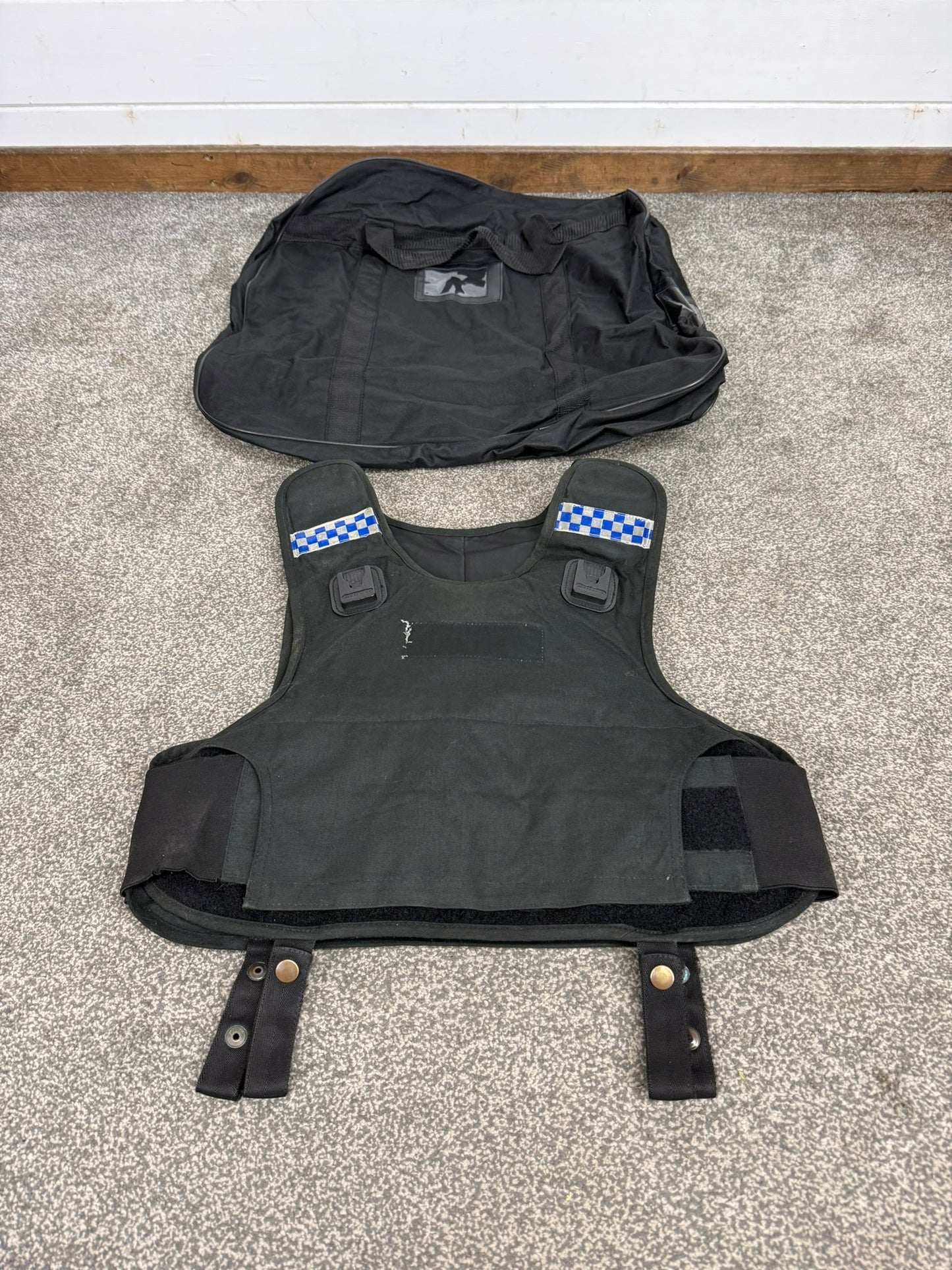 Ex Police Mehler Body Armour Vest Anti Stab & Ballistic HG1A & KR1 Security - Small