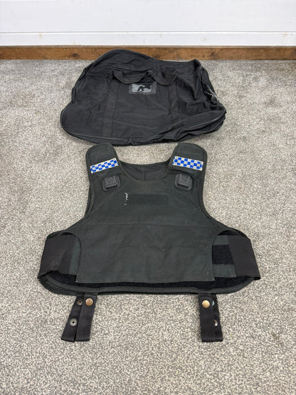 Ex Police Mehler Body Armour Vest Anti Stab & Ballistic HG1A & KR1 Security - Small