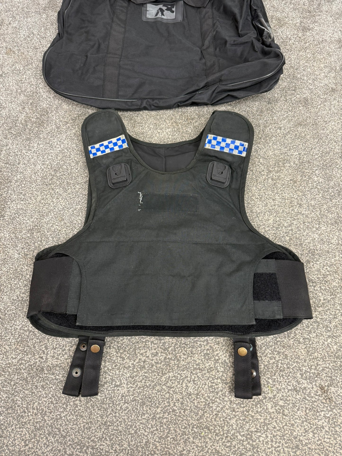 Ex Police Mehler Body Armour Vest Anti Stab & Ballistic HG1A & KR1 Security - Small