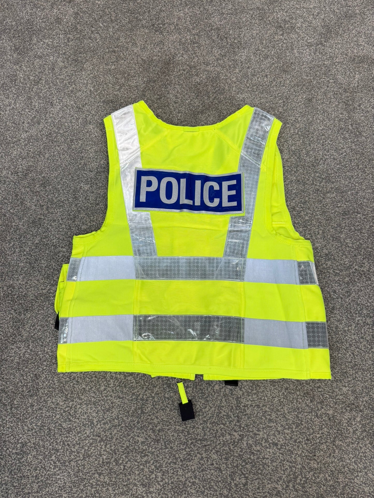 Ex Police Hi Vis Equipment Tac Vest BADGED Utility Vest & Pouches Model 774 - Medium