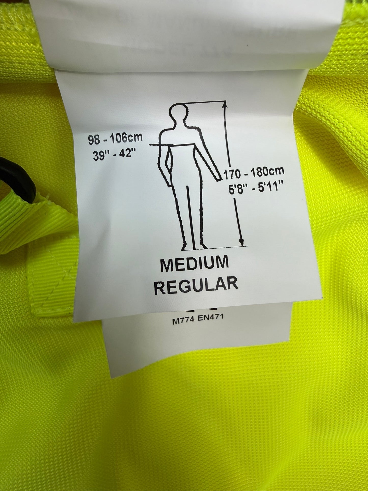 Ex Police Hi Vis Equipment Tac Vest BADGED Utility Vest & Pouches Model 774 - Medium