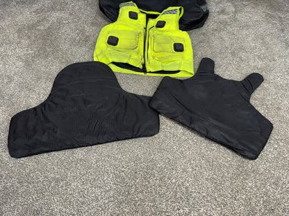 Ex Police Cooneen Hi-Vis Body Armour Security Vest Anti Stab & Ballistic HG1A & KR1
