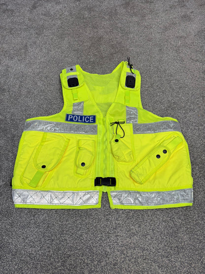 Ex Police Arktis Utility Vest BADGED Patrol Equipment Vest VGC - X LARGE