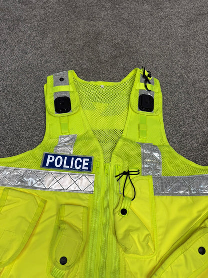 Ex Police Arktis Utility Vest BADGED Patrol Equipment Vest VGC - X LARGE