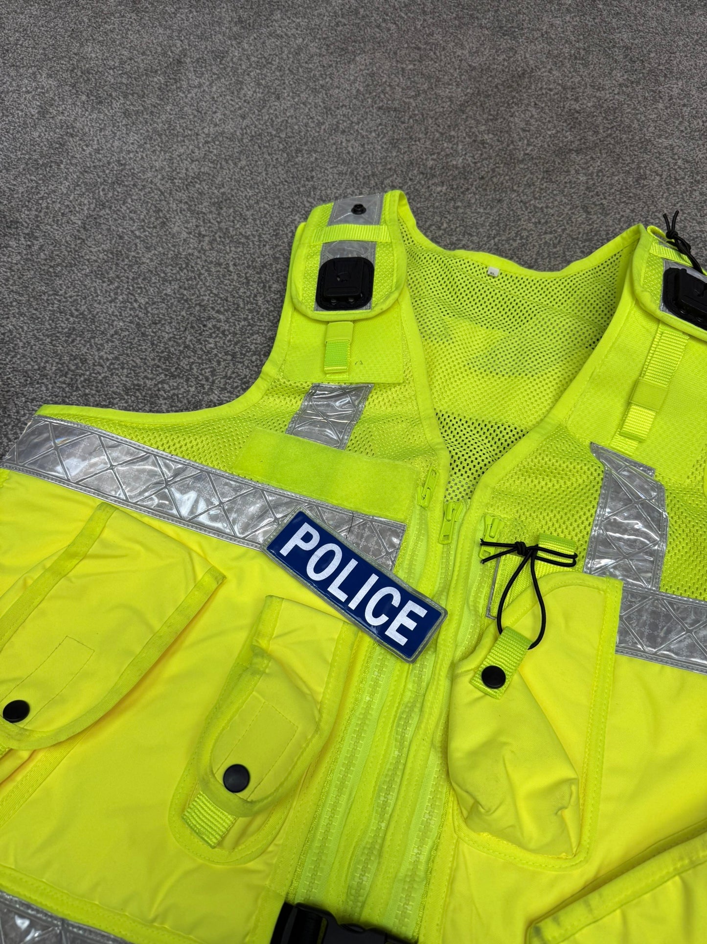 Ex Police Arktis Utility Vest BADGED Patrol Equipment Vest VGC - X LARGE