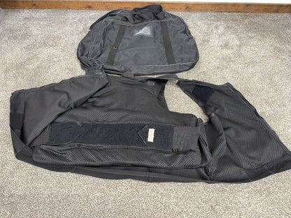 Ex Police Black Cooneen Body Armour Vest XXL Anti Stab & Ballistic HG1A & KR1 Security