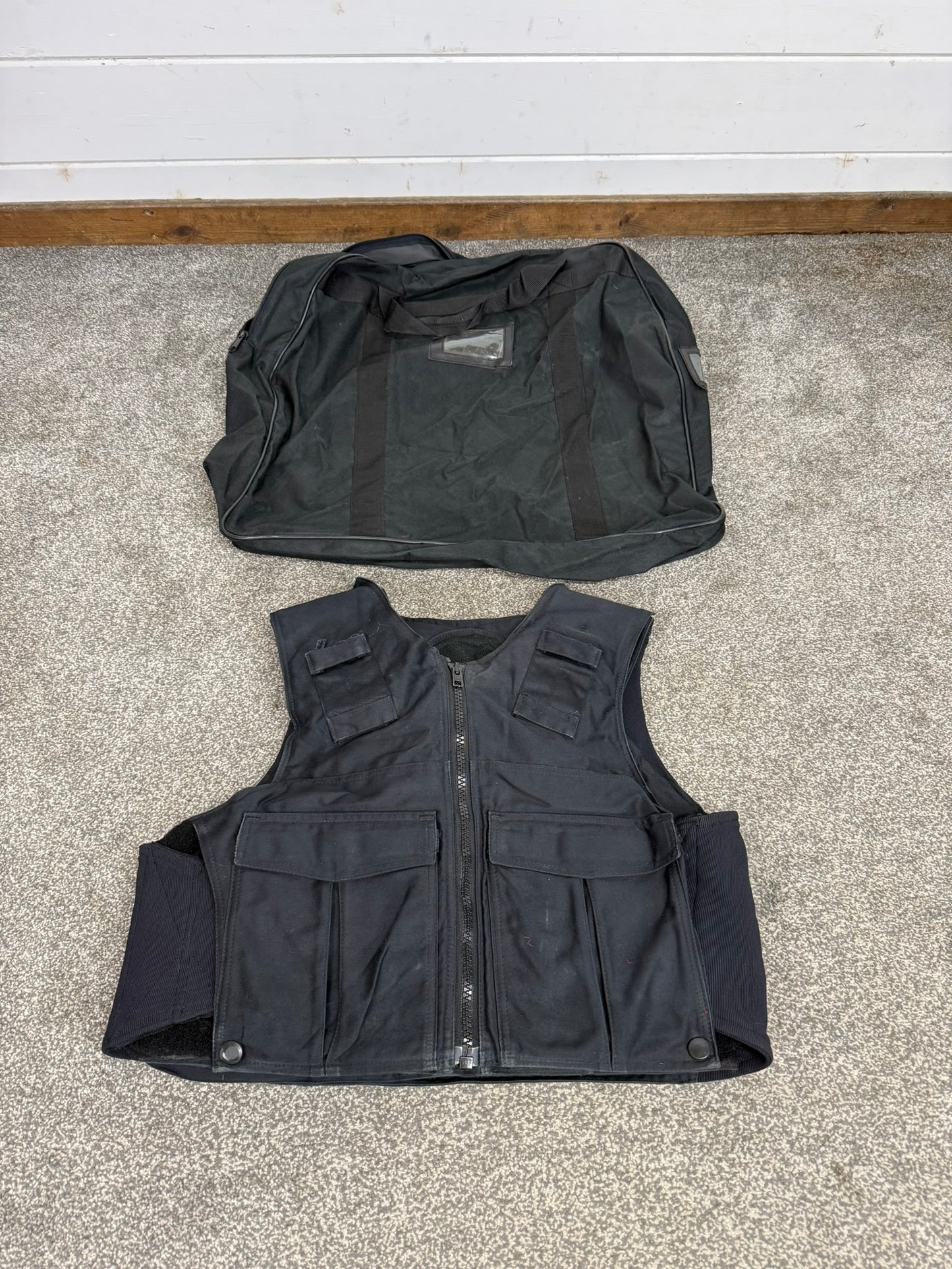 Ex Police Hauberg Body Armour Vest MED Anti Stab & Ballistic HG1A & KR2