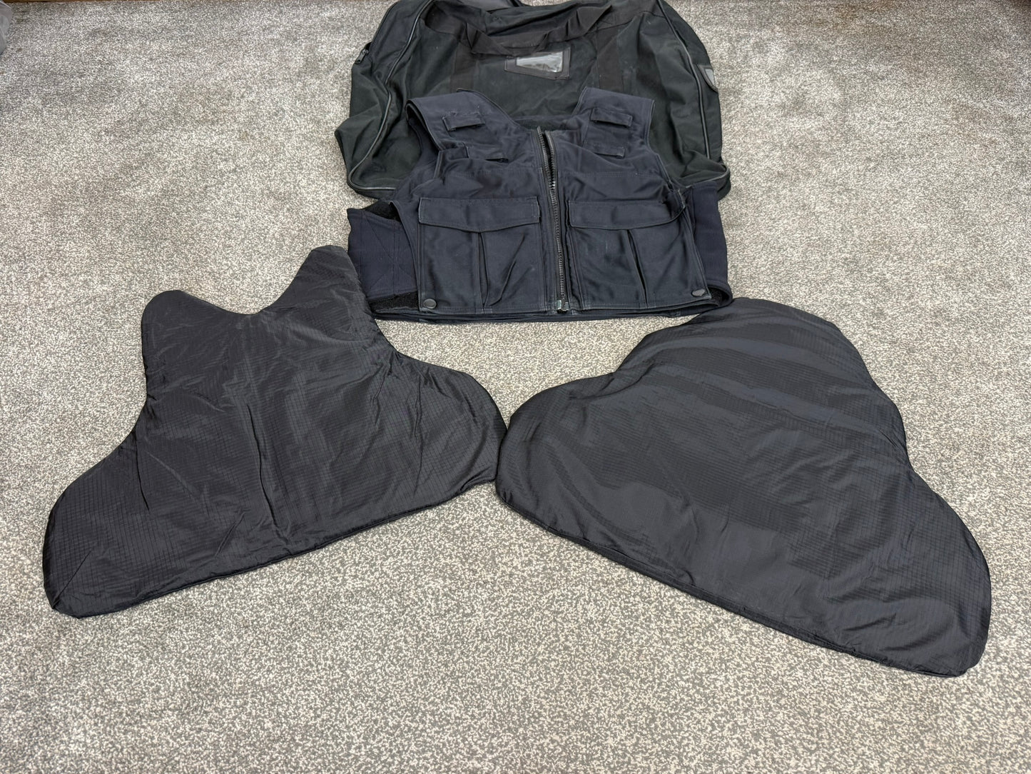 Ex Police Hauberg Body Armour Vest MED Anti Stab & Ballistic HG1A & KR2