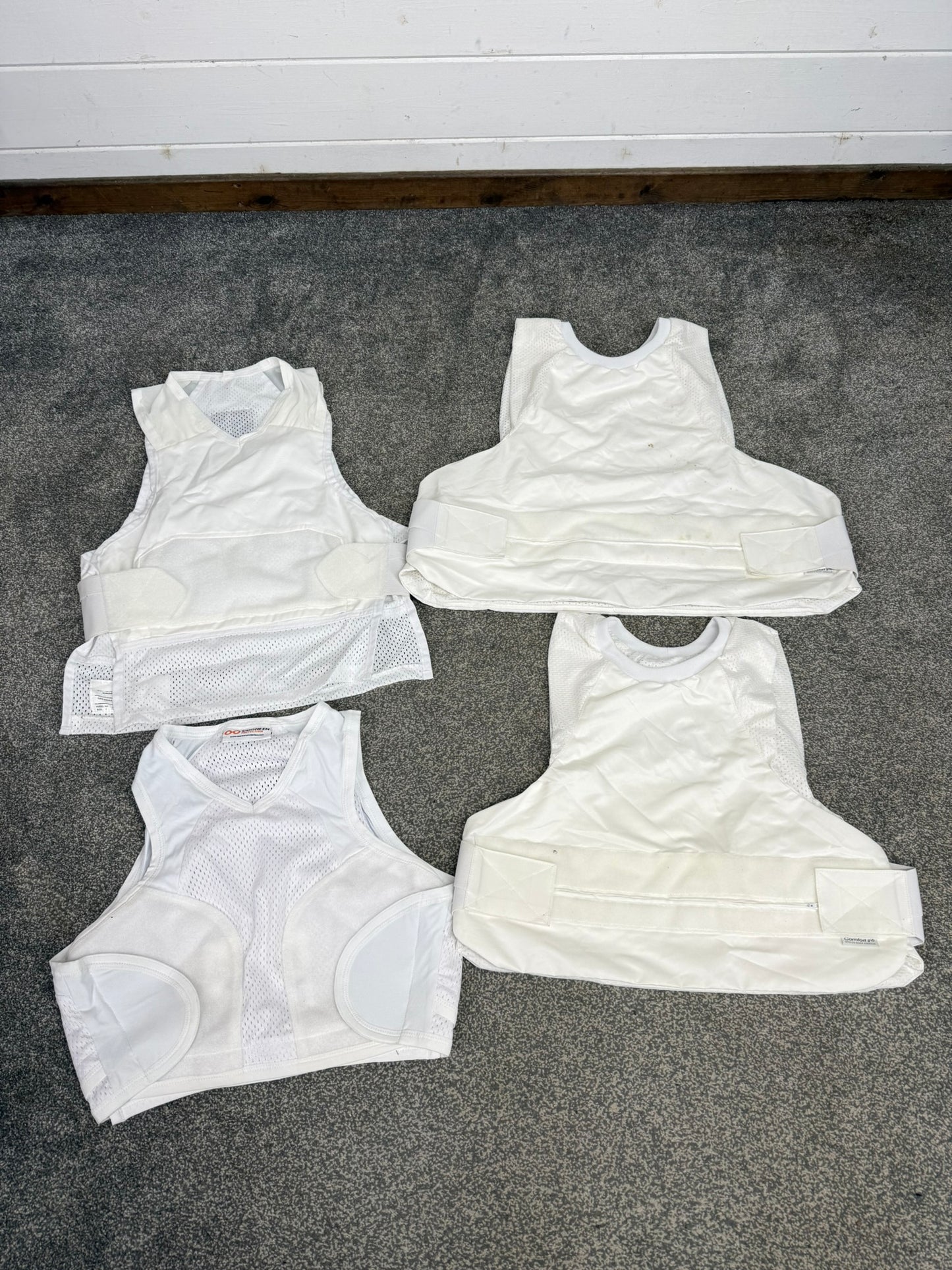 4x Ex Police Covert Body Armour Cover Vest Job Lot Security Film TV