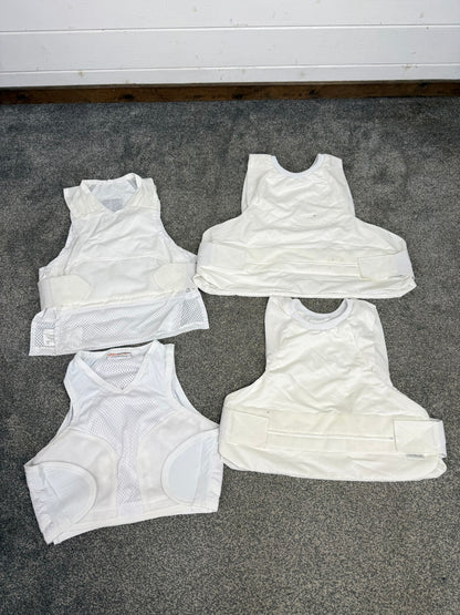 4x Ex Police Covert Body Armour Cover Vest Job Lot Security Film TV