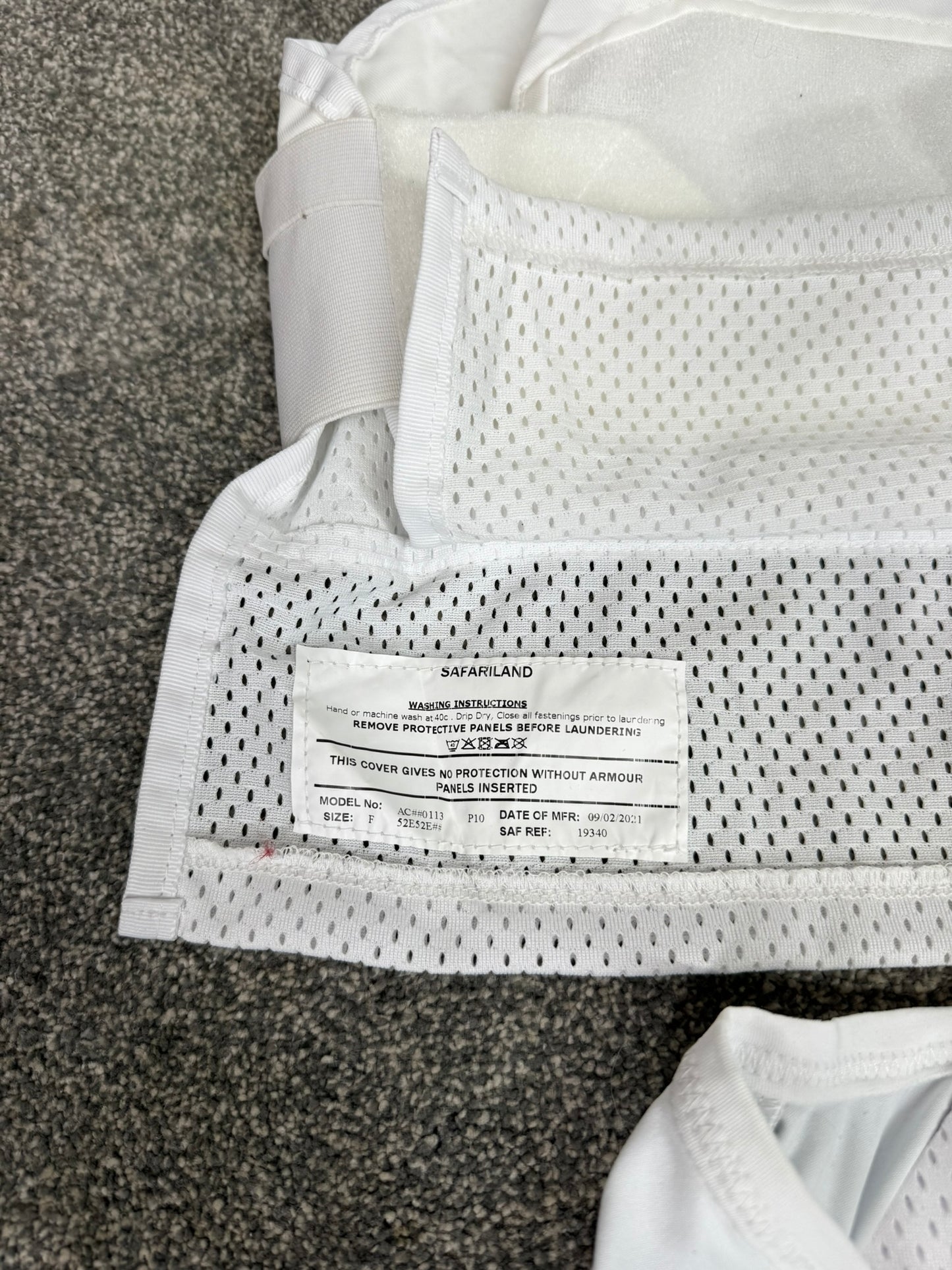 4x Ex Police Covert Body Armour Cover Vest Job Lot Security Film TV