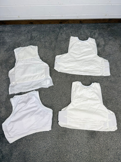 4x Ex Police Covert Body Armour Cover Vest Job Lot Security Film TV