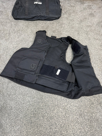 Ex Police Cooneen Body Armour Stab Vest X LARGE Anti Stab & Ballistic HG1A & KR1 + Bag VGC