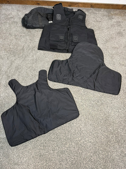 Ex Police Cooneen Body Armour Stab Vest X LARGE Anti Stab & Ballistic HG1A & KR1 + Bag VGC