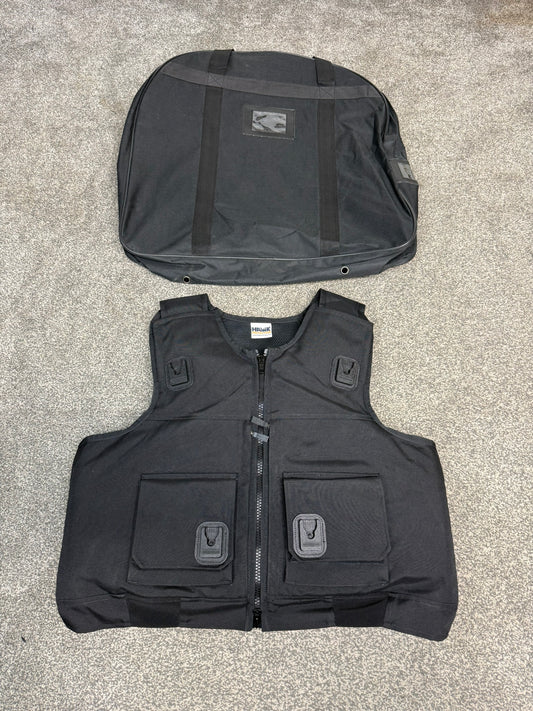 Ex Police Cooneen Body Armour Stab Vest X LARGE Anti Stab & Ballistic HG1A & KR1 + Bag VGC