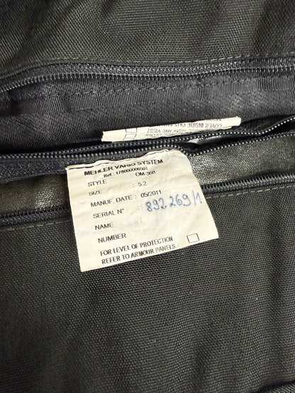 3x Ex Police Mehler Body Armour Vest COVERS Job Lot L-XL Security Film TV