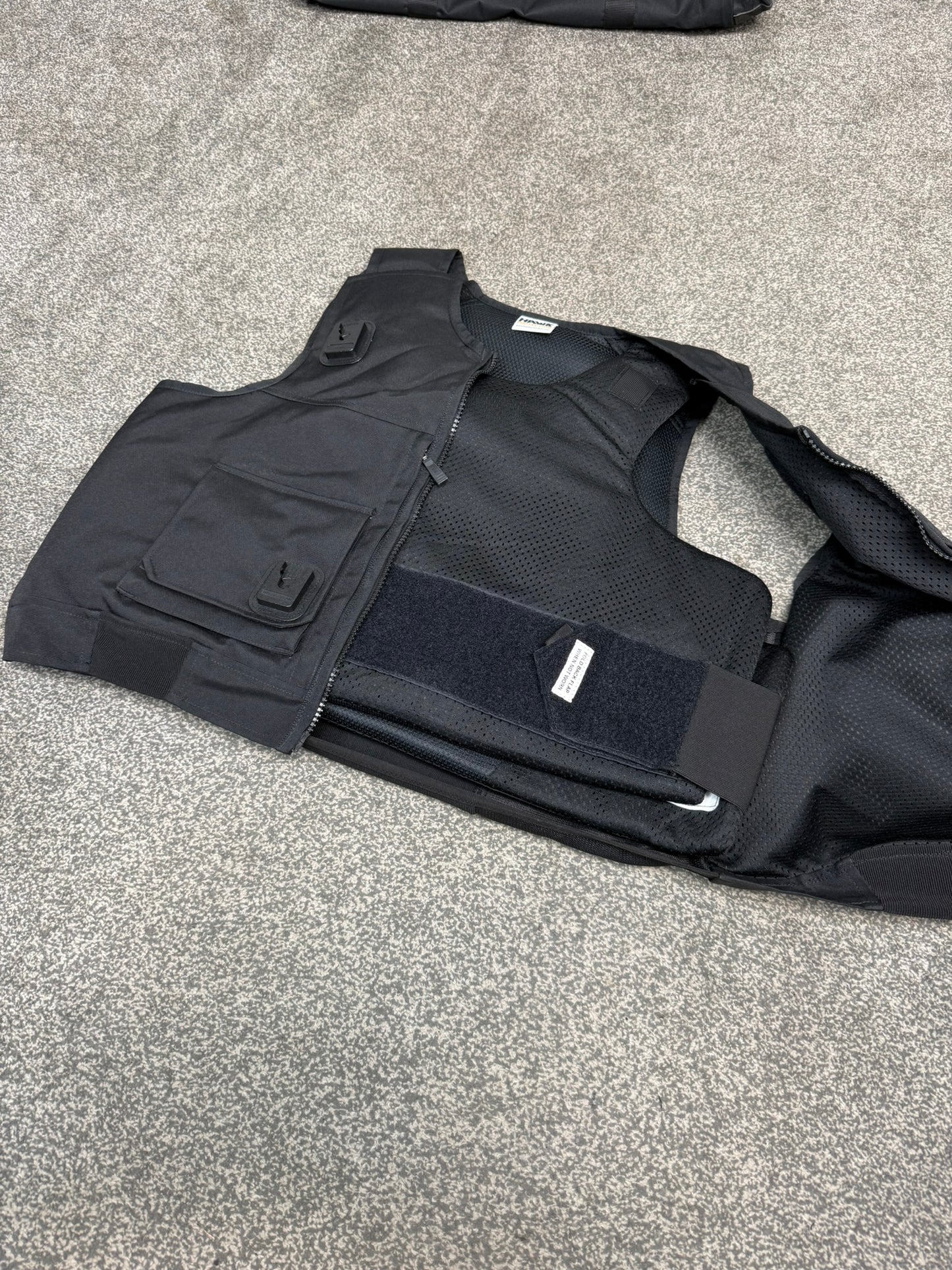 Ex Police Cooneen Body Armour Stab Vest X LARGE Anti Stab & Ballistic HG1A & KR1 + Bag VGC