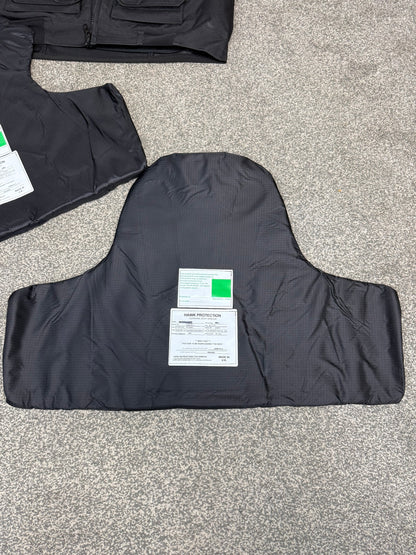 Ex Police Cooneen Body Armour Stab Vest X LARGE Anti Stab & Ballistic HG1A & KR1 + Bag VGC