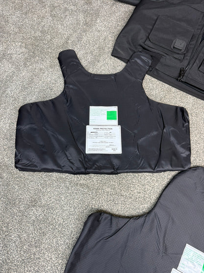 Ex Police Cooneen Body Armour Stab Vest X LARGE Anti Stab & Ballistic HG1A & KR1 + Bag VGC