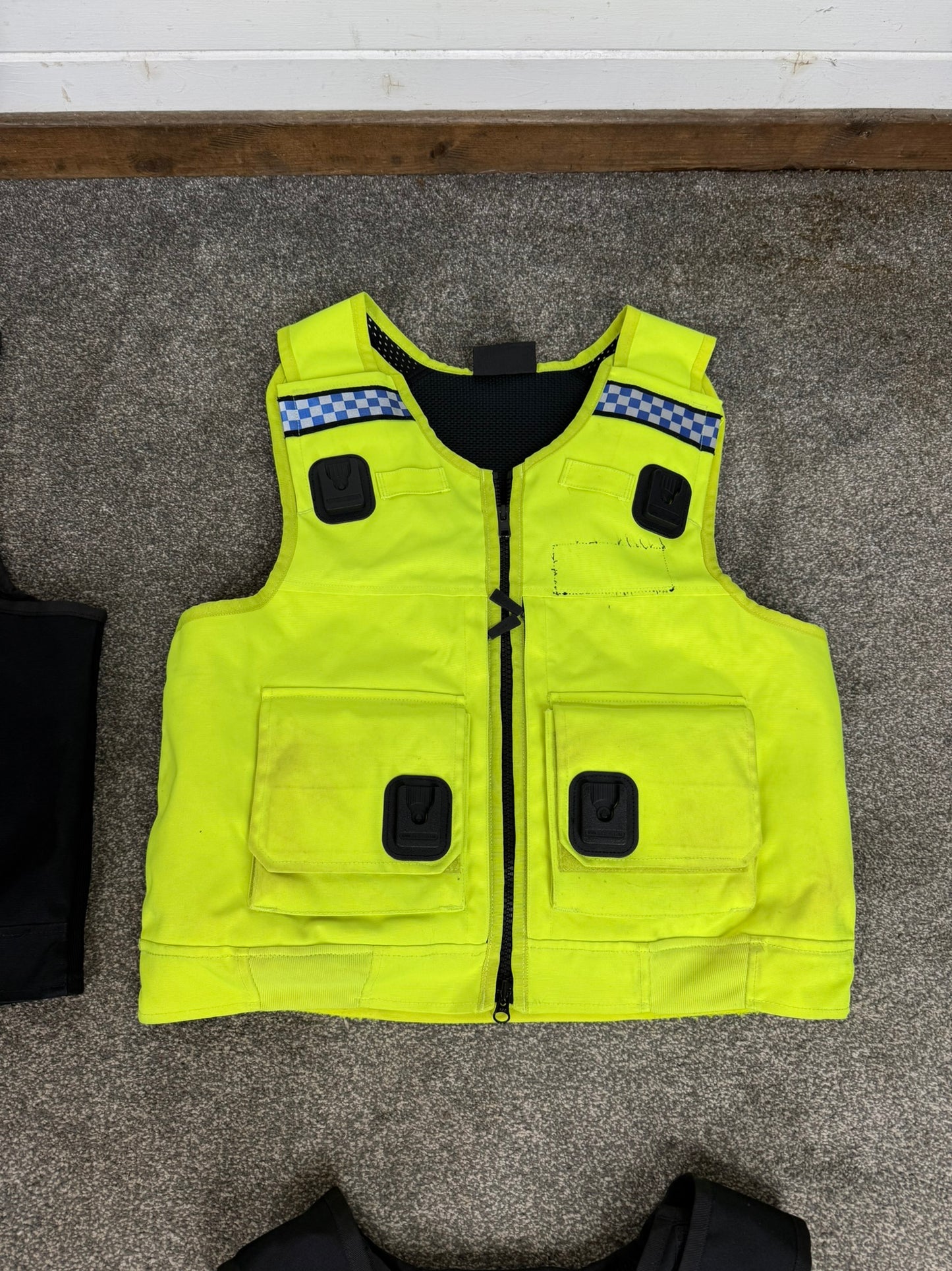 4x Ex Police Cooneen Body Armour Cover Job Lot Security Film TV