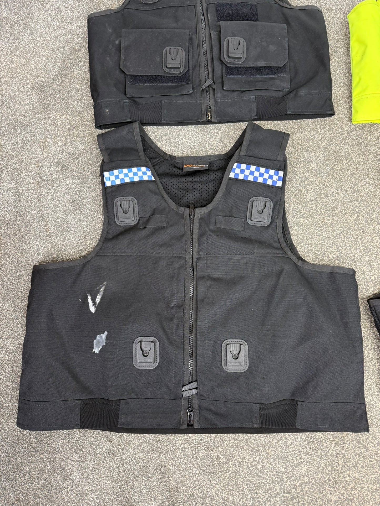 4x Ex Police Cooneen Body Armour Cover Job Lot Security Film TV