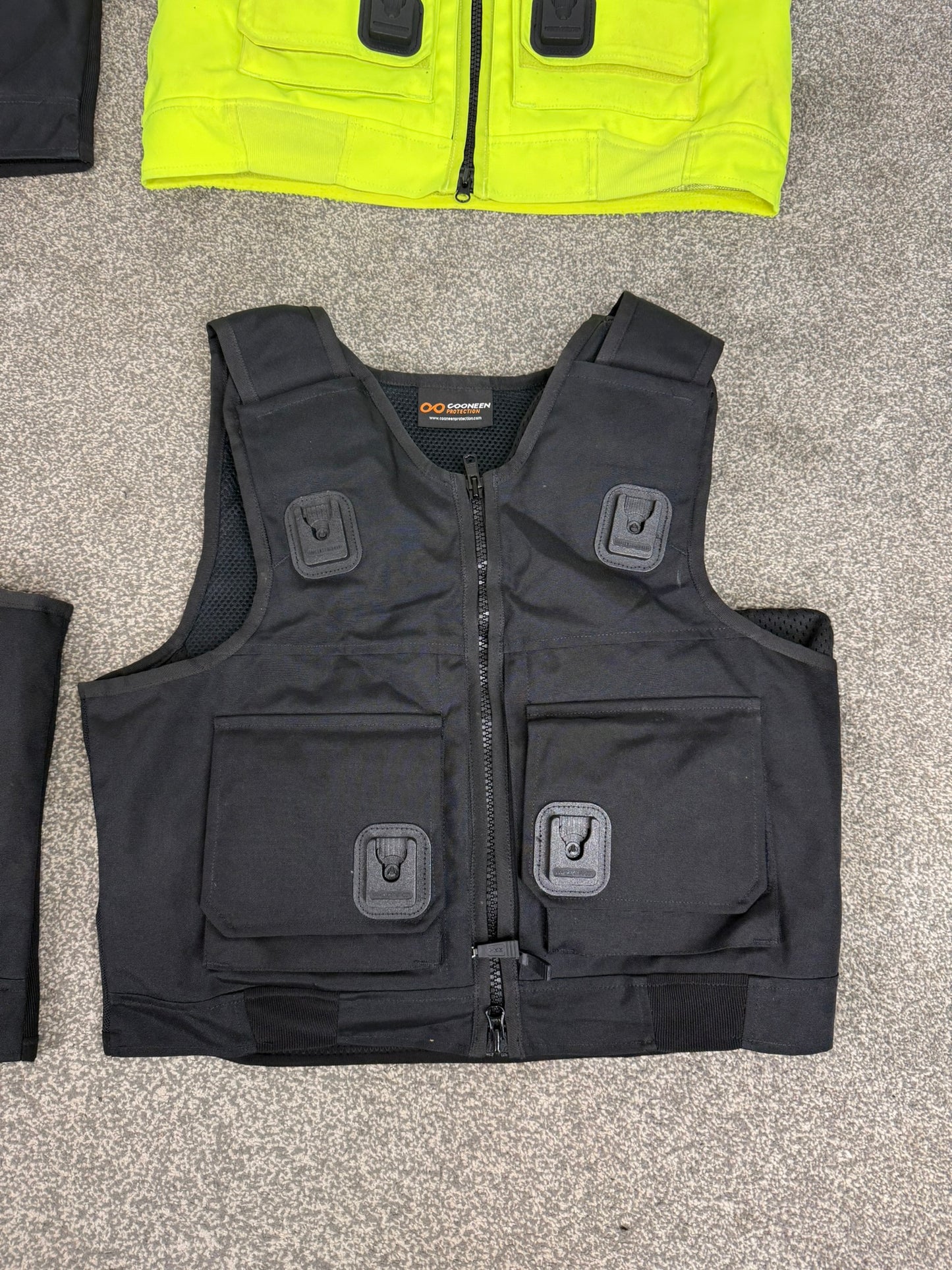 4x Ex Police Cooneen Body Armour Cover Job Lot Security Film TV