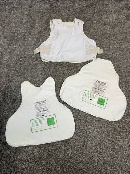 Ex Police Meggitt Covert Body Armour Stab Vest MEDIUM Anti Stab & Ballistic HG1A & KR2