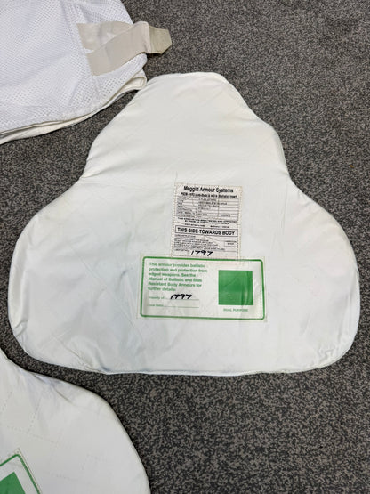 Ex Police Meggitt Covert Body Armour Stab Vest MEDIUM Anti Stab & Ballistic HG1A & KR2