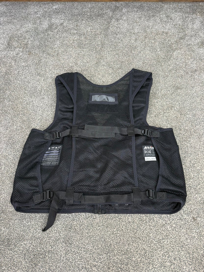 Ex Police Black Arktis Utility Vest Equipment Tactical Vest Security Patrol Airsoft